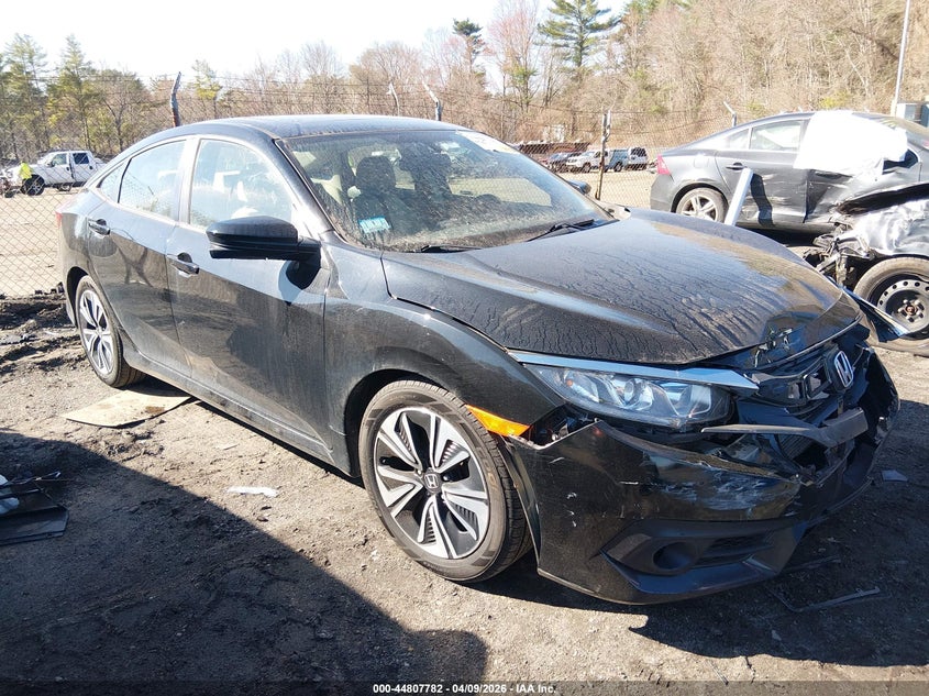 2018 Honda Civic VIN JHMFC1F30JX030566 IAAI salvage auction — FRONT END, Salvage Title, sold $25 on 2026-07-21 (photo 1)