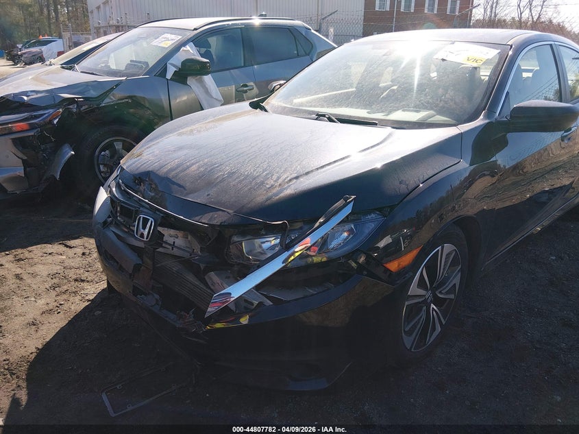 2018 Honda Civic VIN JHMFC1F30JX030566 IAAI salvage auction — FRONT END, Salvage Title, sold $25 on 2026-07-21 (photo 6)