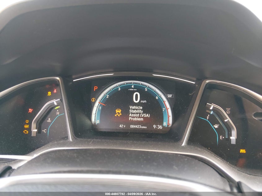 2018 Honda Civic VIN JHMFC1F30JX030566 IAAI salvage auction — FRONT END, Salvage Title, sold $25 on 2026-07-21 (photo 7)