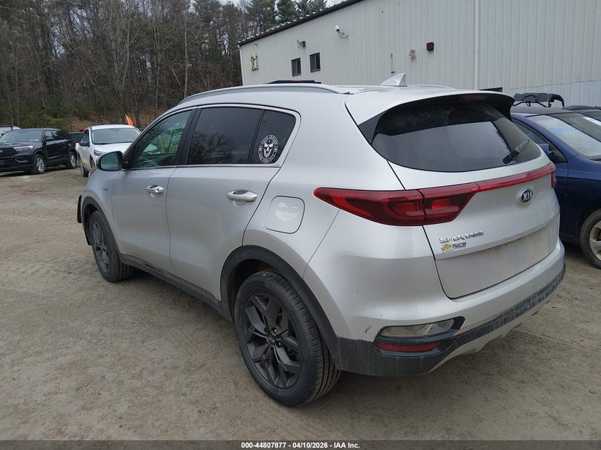 2021 Kia Sportage VIN KNDP6CAC5M7849402 IAAI salvage auction — RIGHT FRONT, Salvage (Vermont), sold $3,350 on 2026-07-23 (photo 3)