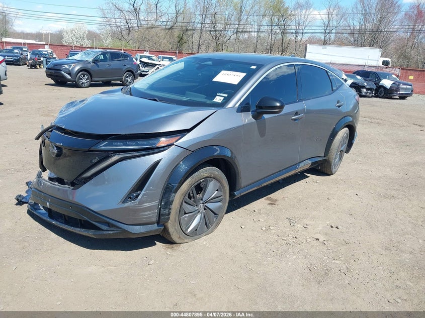 2023 Nissan Ariya VIN JN1AF0BA0PM406715 IAAI salvage auction — LEFT & RIGHT, Wait Title, sold $4,550 on 2026-07-29 (photo 2)