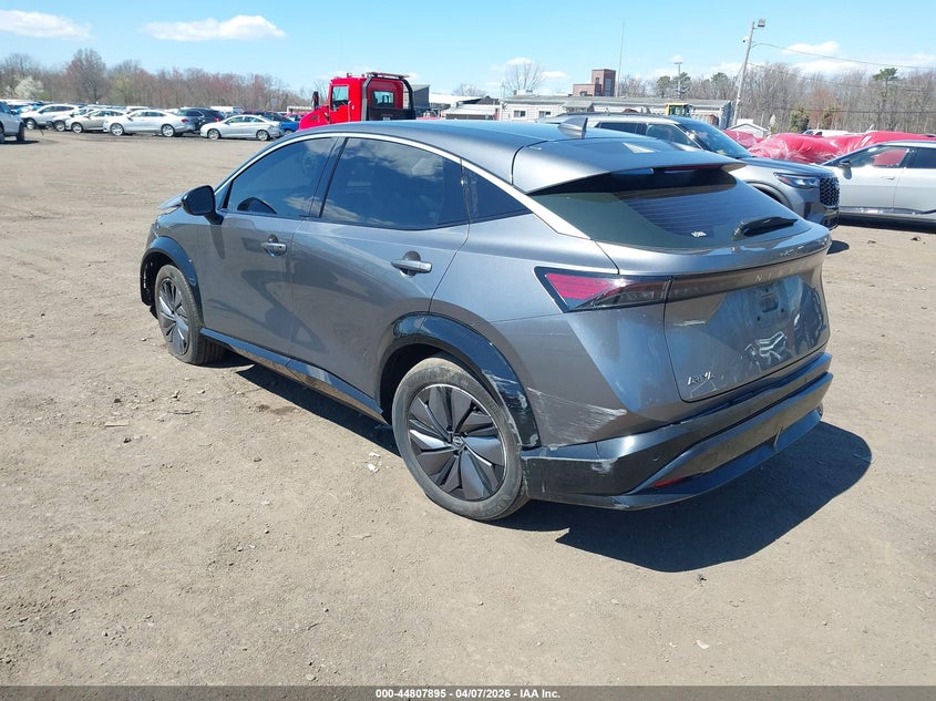 2023 Nissan Ariya VIN JN1AF0BA0PM406715 IAAI salvage auction — LEFT & RIGHT, Wait Title, sold $4,550 on 2026-07-29 (photo 3)