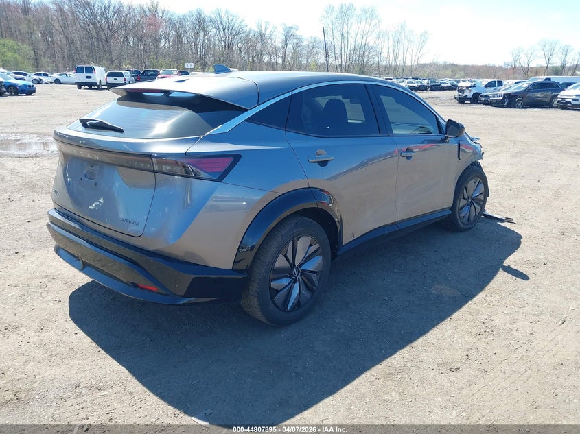 2023 Nissan Ariya VIN JN1AF0BA0PM406715 IAAI salvage auction — LEFT & RIGHT, Wait Title, sold $4,550 on 2026-07-29 (photo 4)