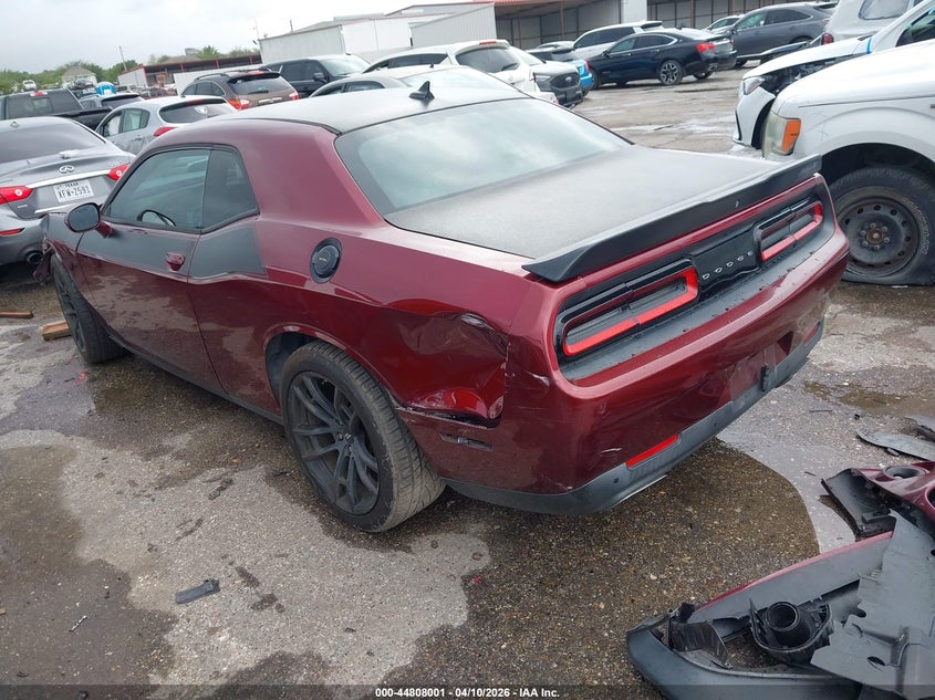 2018 Dodge Challenger VIN 2C3CDZFJ7JH152008 IAAI salvage auction — FRONT END, Salvage (Texas), sold $6,100 on 2026-07-09 (photo 3)