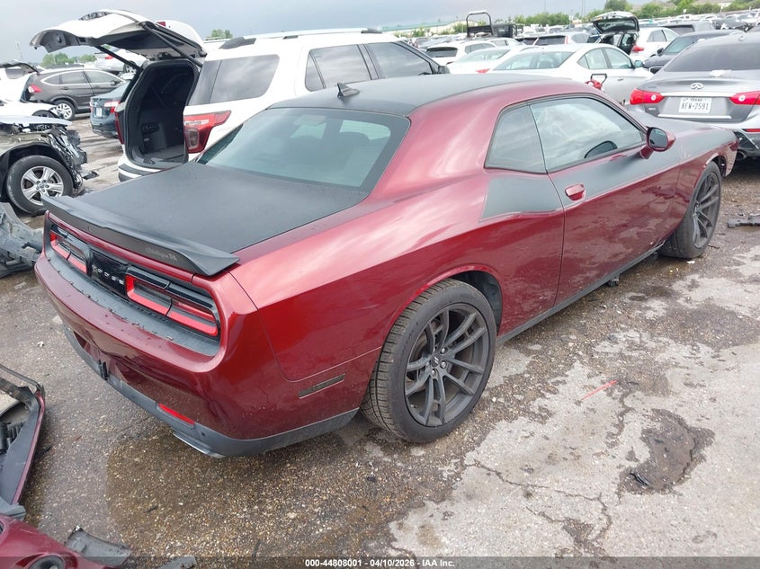 2018 Dodge Challenger VIN 2C3CDZFJ7JH152008 IAAI salvage auction — FRONT END, Salvage (Texas), sold $6,100 on 2026-07-09 (photo 4)