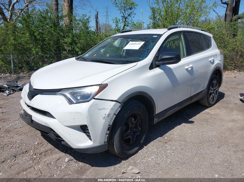2016 Toyota Rav 4 VIN JTMZFREV1GJ100238 IAAI salvage auction — FRONT END, Clear (Indiana), sold $6,650 on 2026-07-15 (photo 2)