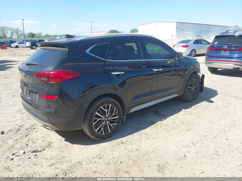 2020 Hyundai Tucson VIN KM8J33AL3LU222899 IAAI salvage auction — FRONT END, Salvage Title, sold $1,600 on 2026-07-23 (photo 4)