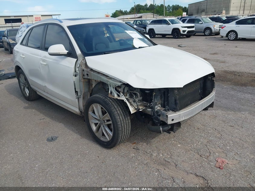 2018 Audi Q3 VIN WA1BCCFS7JR027746 IAAI salvage auction — FRONT END, Original (Texas), sold $2,125 on 2026-07-15 (photo 1)