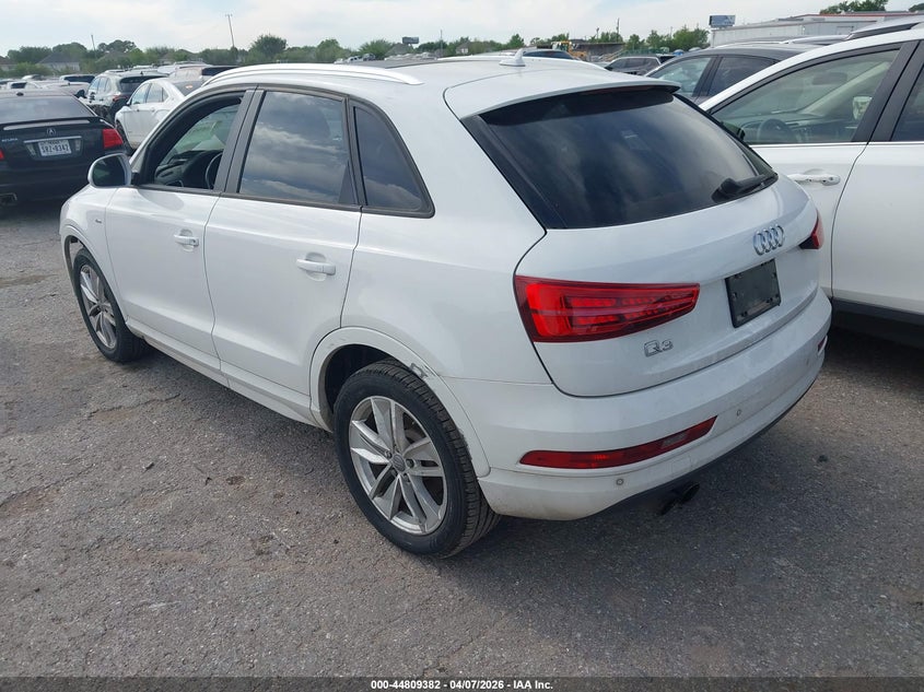 2018 Audi Q3 VIN WA1BCCFS7JR027746 IAAI salvage auction — FRONT END, Original (Texas), sold $2,125 on 2026-07-15 (photo 3)