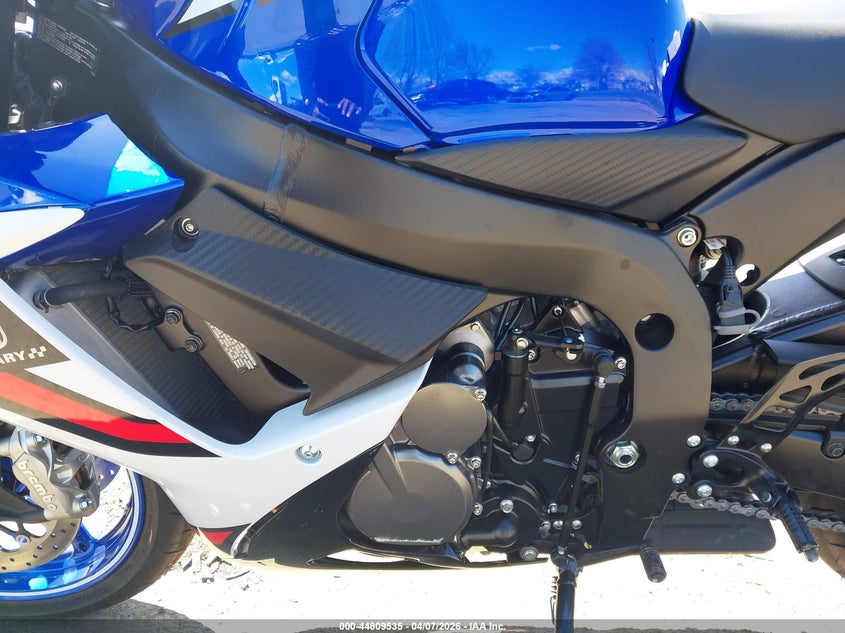 2026 Suzuki Gsx-r VIN JS1GN7FAXT7100895 IAAI salvage auction — FRONT & REAR, Salvage Title, sold $3,550 on 2026-07-21 (photo 9)