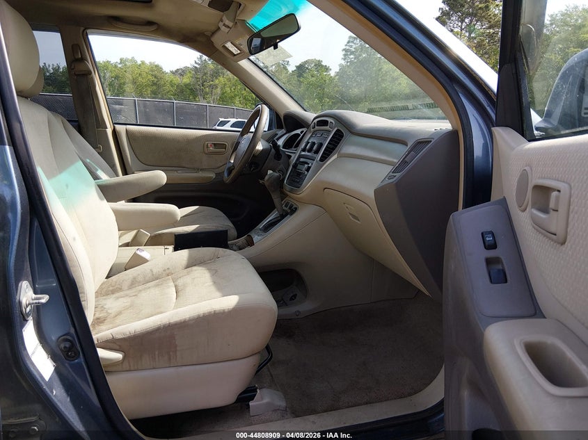 2006 Toyota Highlander VIN JTEEP21A160155004 IAAI salvage auction — RIGHT FRONT, Salvage (South Carolina), sold $925 on 2026-07-08 (photo 5)
