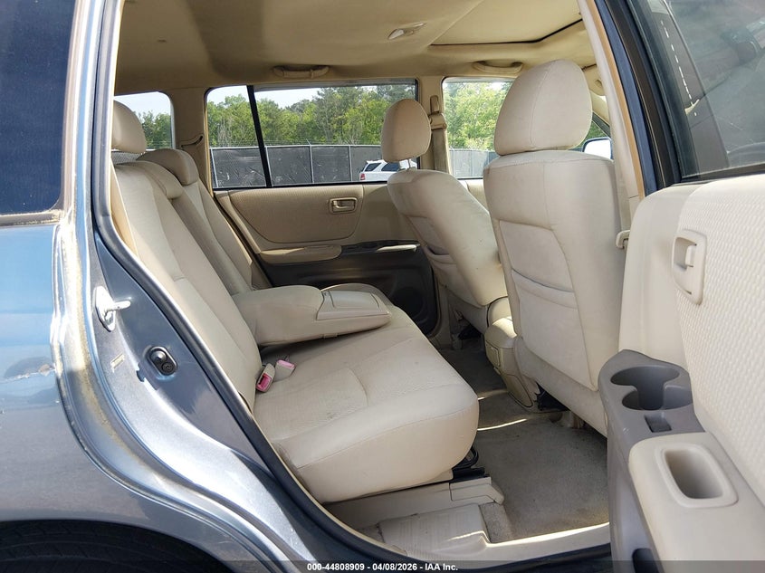 2006 Toyota Highlander VIN JTEEP21A160155004 IAAI salvage auction — RIGHT FRONT, Salvage (South Carolina), sold $925 on 2026-07-08 (photo 8)
