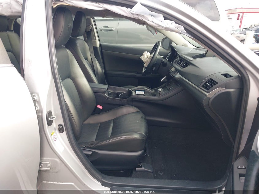 2012 Lexus Ct VIN JTHKD5BH8C2108161 IAAI salvage auction — FRONT END, Salvage (California), sold $1,100 on 2026-07-31 (photo 5)