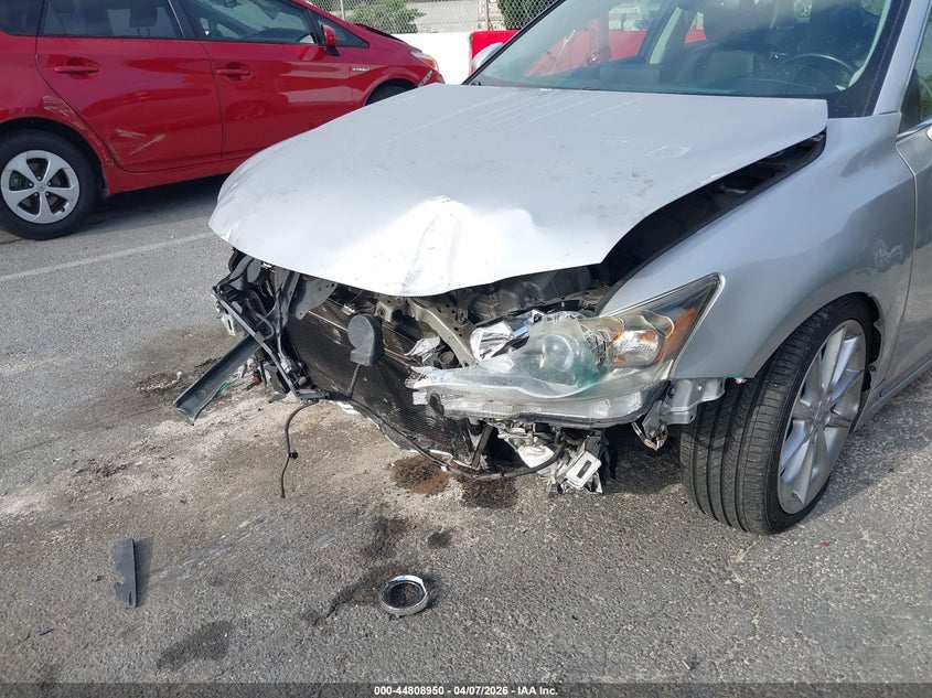 2012 Lexus Ct VIN JTHKD5BH8C2108161 IAAI salvage auction — FRONT END, Salvage (California), sold $1,100 on 2026-07-31 (photo 6)