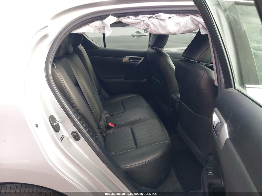 2012 Lexus Ct VIN JTHKD5BH8C2108161 IAAI salvage auction — FRONT END, Salvage (California), sold $1,100 on 2026-07-31 (photo 8)