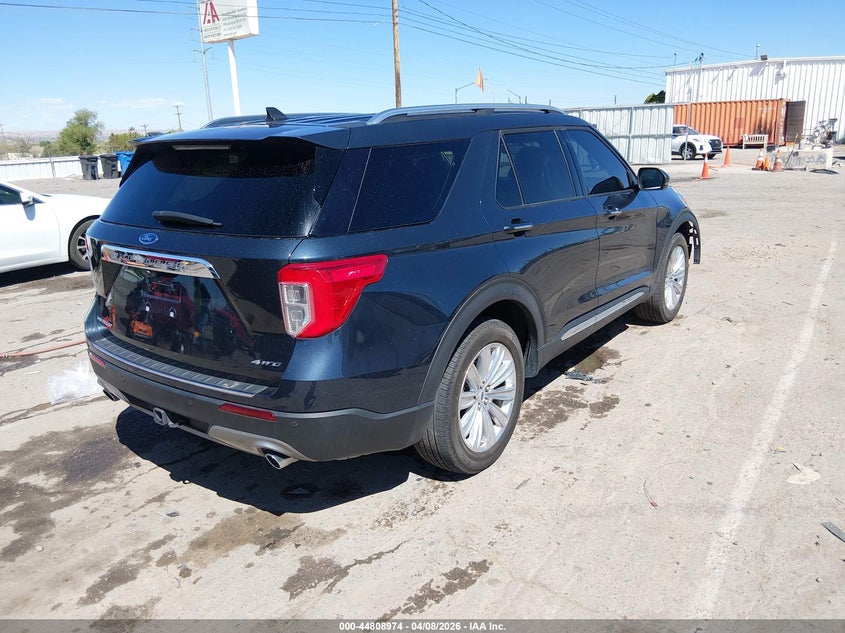 2023 Ford Explorer VIN 1FMSK8FH3PGB29197 IAAI salvage auction — FRONT END, Salvage Title, sold $12,600 on 2026-07-05 (photo 4)