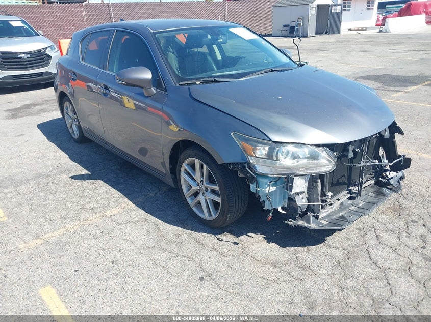 2015 Lexus Ct 200h VIN JTHKD5BH6F2213902 IAAI salvage auction — LEFT FRONT, Wait Title, sold $3,550 on 2026-07-27 (photo 1)