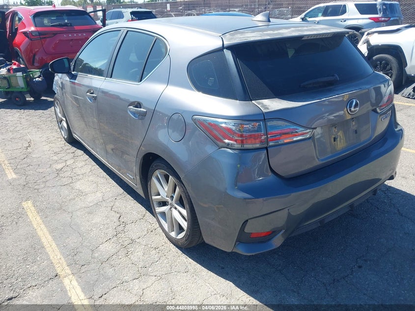 2015 Lexus Ct 200h VIN JTHKD5BH6F2213902 IAAI salvage auction — LEFT FRONT, Wait Title, sold $3,550 on 2026-07-27 (photo 3)
