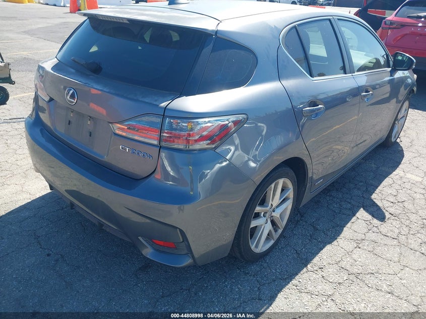 2015 Lexus Ct 200h VIN JTHKD5BH6F2213902 IAAI salvage auction — LEFT FRONT, Wait Title, sold $3,550 on 2026-07-27 (photo 4)