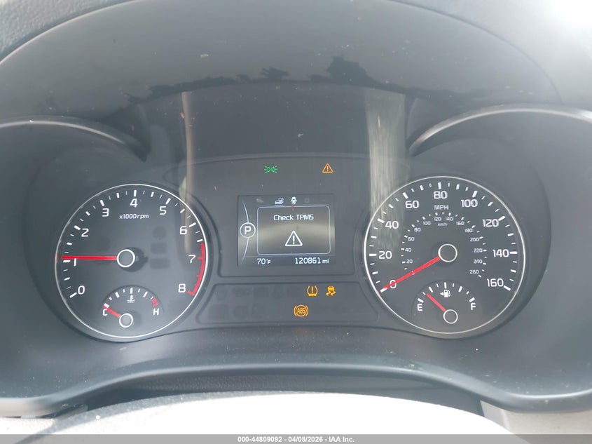 2016 Kia Optima VIN KNAGT4L38G5077681 IAAI salvage auction — RIGHT FRONT, Salvage Title, sold $700 on 2026-07-24 (photo 7)