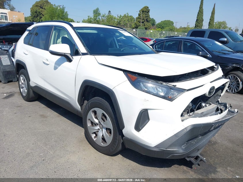 2020 Toyota Rav 4 VIN JTMK1RFV9LD059574 IAAI salvage auction — FRONT & REAR, Salvage (California), sold $3,450 on 2026-07-30 (photo 1)