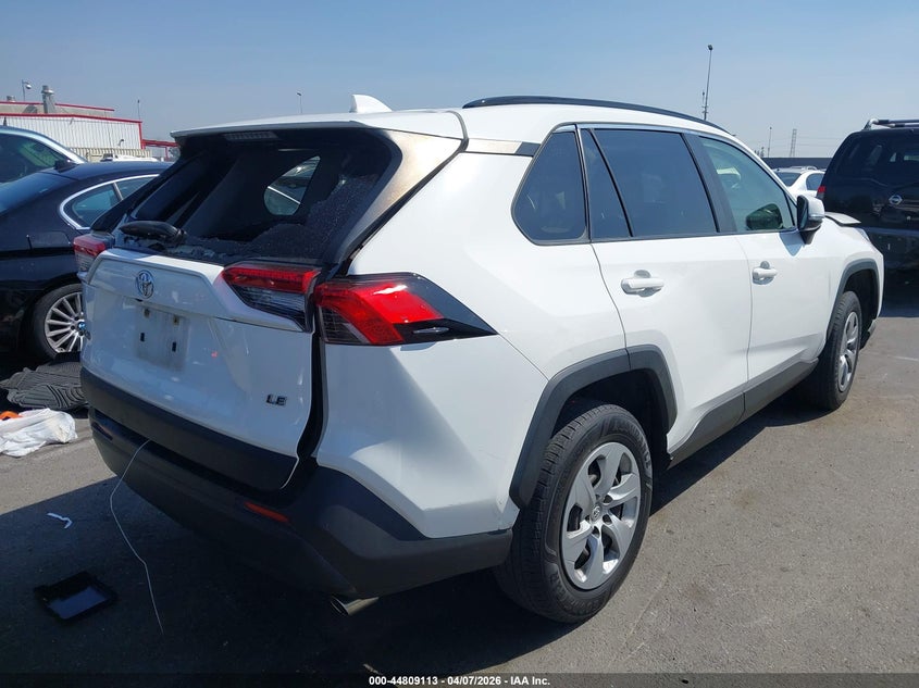 2020 Toyota Rav 4 VIN JTMK1RFV9LD059574 IAAI salvage auction — FRONT & REAR, Salvage (California), sold $3,450 on 2026-07-30 (photo 4)