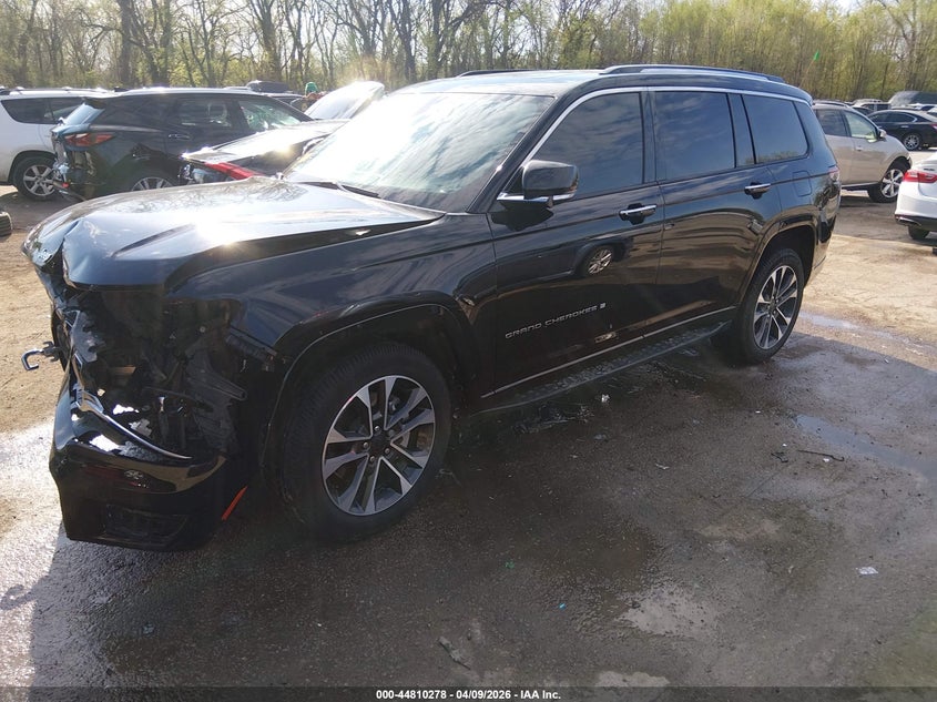 2021 Jeep Grand cherokee VIN 1C4RJKDG3M8205326 IAAI salvage auction — FRONT END, Salvage Title, sold $5,600 on 2026-08-08 (photo 2)