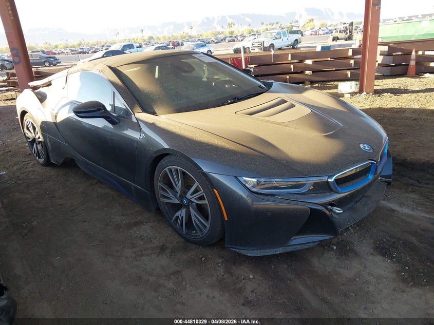 2019 BMW I8 VIN WBY2Z6C51K7D01901 — IAAI salvage auction photo