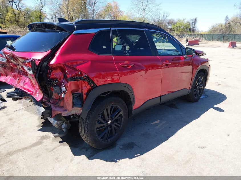 2026 Toyota Corolla cross VIN 7MUFBABG8TV101640 IAAI salvage auction — REAR END, Salvage (Illinois), sold $9,400 on 2026-07-09 (photo 4)