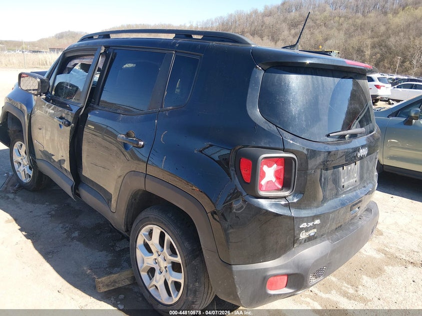 2018 Jeep Renegade VIN ZACCJBBB3JPG97602 IAAI salvage auction — FRONT END, Salvage (West Virginia), sold $300 on 2026-07-09 (photo 3)
