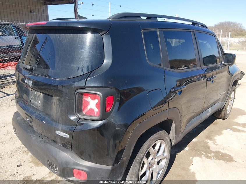 2018 Jeep Renegade VIN ZACCJBBB3JPG97602 IAAI salvage auction — FRONT END, Salvage (West Virginia), sold $300 on 2026-07-09 (photo 4)