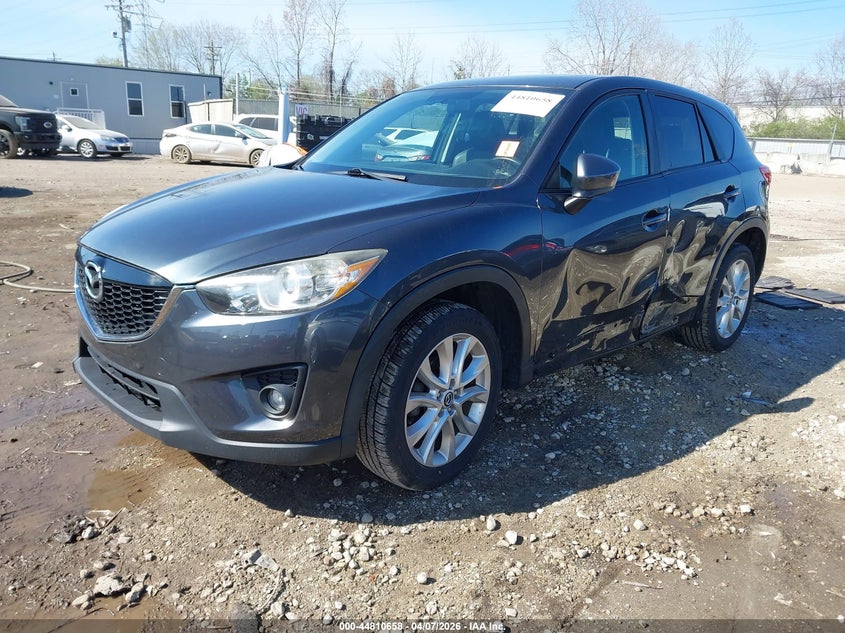 2015 Mazda Cx-5 VIN JM3KE4DY8F0445409 IAAI salvage auction — LEFT SIDE, Wait Title, sold $325 on 2026-07-29 (photo 2)