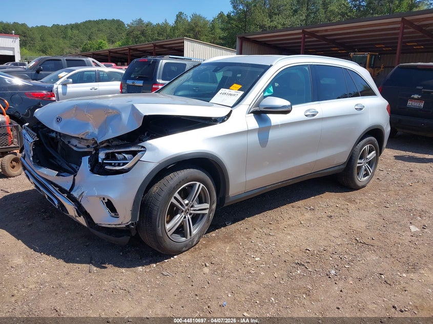 2020 Mercedes-benz Glc VIN WDC0G8EBXLF745130 IAAI salvage auction — FRONT END, Salvage Title, sold $4,950 on 2026-07-15 (photo 2)