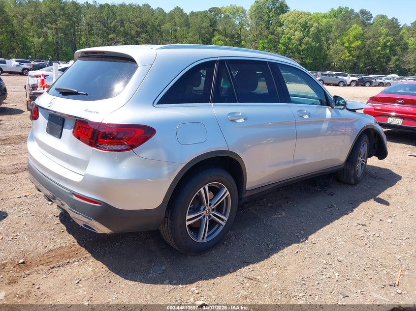 2020 Mercedes-benz Glc VIN WDC0G8EBXLF745130 IAAI salvage auction — FRONT END, Salvage Title, sold $4,950 on 2026-07-15 (photo 4)