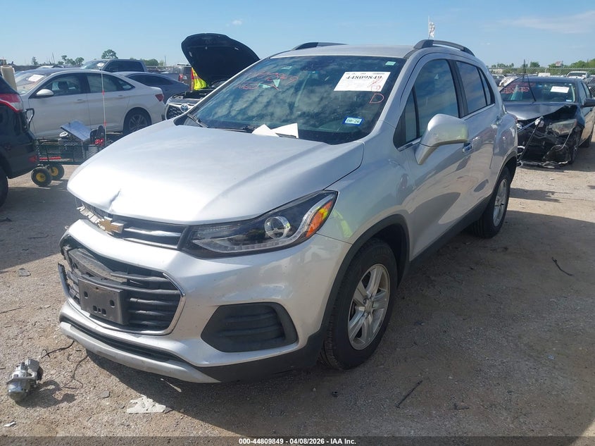 2019 Chevrolet Trax VIN KL7CJLSB9KB954826 IAAI salvage auction — REAR END, Salvage (Texas), sold $1,450 on 2026-07-07 (photo 2)