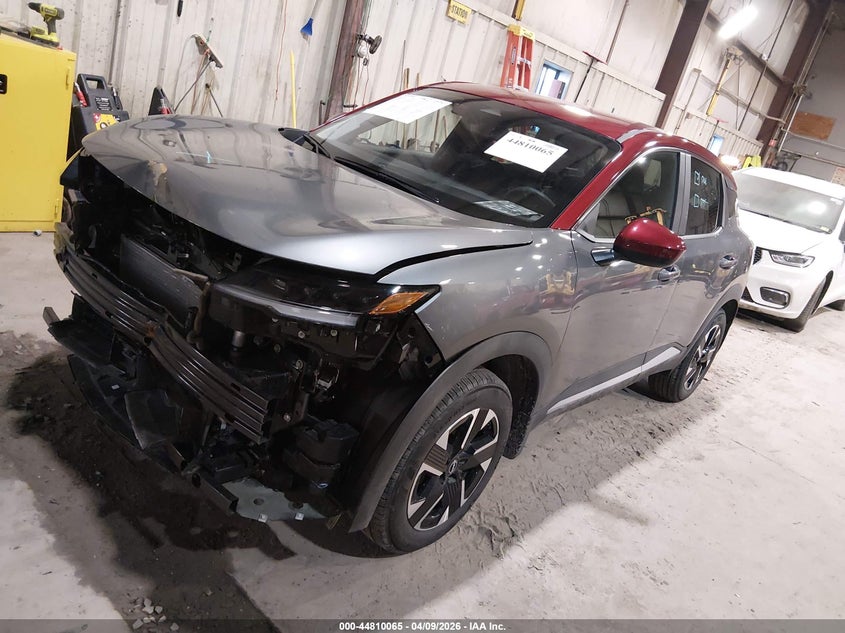 2025 Nissan Kicks VIN 3N8AP6CB6SL428584 IAAI salvage auction — FRONT END, Salvage Title, sold $6,600 on 2026-07-05 (photo 2)