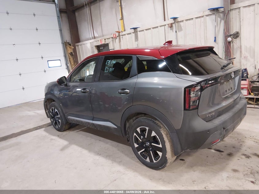 2025 Nissan Kicks VIN 3N8AP6CB6SL428584 IAAI salvage auction — FRONT END, Salvage Title, sold $6,600 on 2026-07-05 (photo 3)