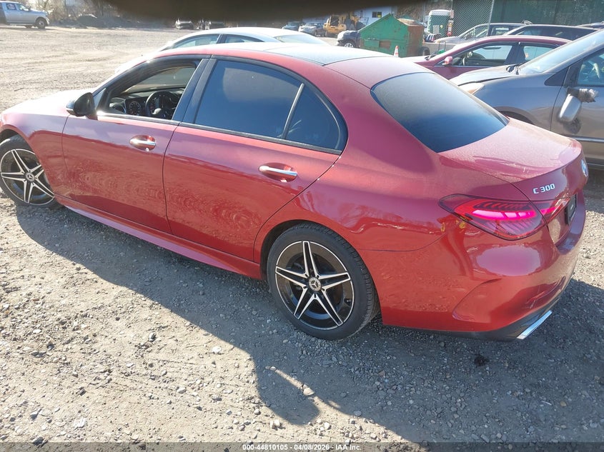 2023 Mercedes-benz C-klasse VIN W1KAF4HB3PR110004 IAAI salvage auction — RIGHT REAR, Mv-907A (New York), sold $9,600 on 2026-07-28 (photo 3)