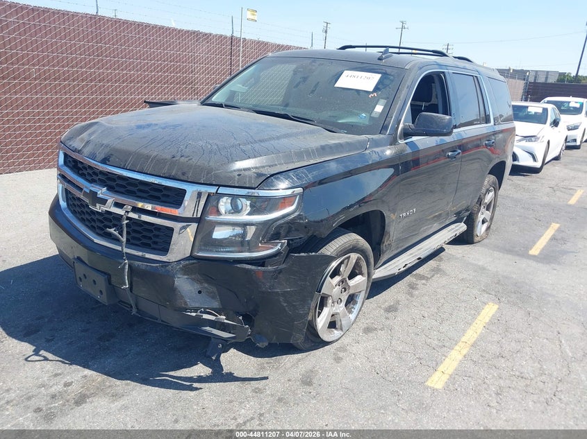 2017 Chevrolet Tahoe VIN 1GNSKBKC5HR313128 IAAI salvage auction — LEFT FRONT, Salvage (California), sold $6,000 on 2026-07-29 (photo 2)