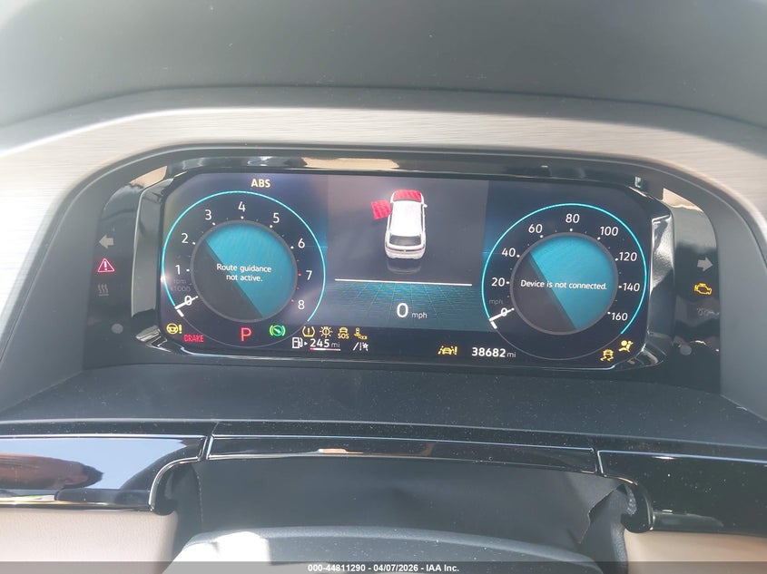 2024 Volkswagen Atlas cross sport VIN 1V2WE2CA2RC213442 IAAI salvage auction — FRONT END, Salvage Title, sold $8,225 on 2026-07-09 (photo 7)
