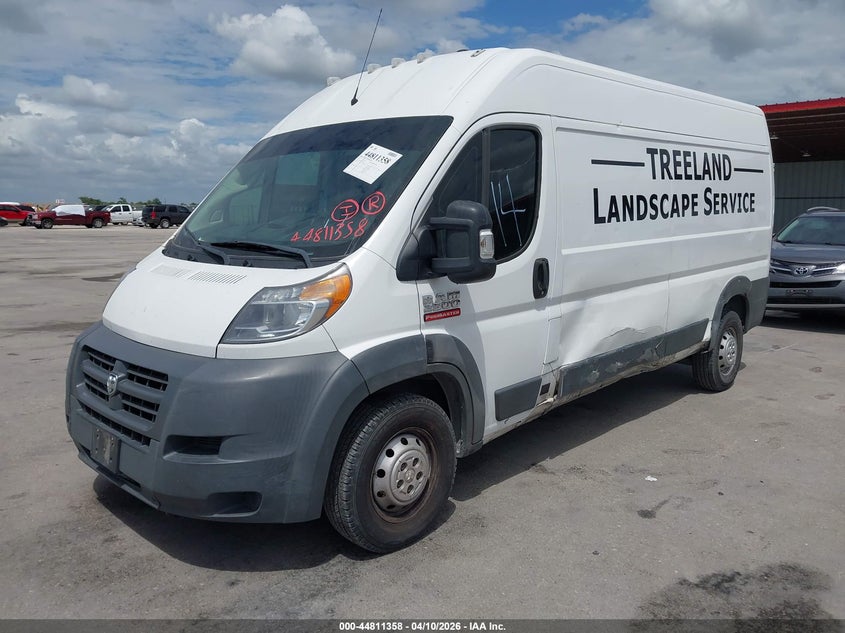 2017 Ram Promaster city VIN 3C6TRVDG8HE544151 IAAI salvage auction — LEFT SIDE, Original (Texas), sold $1,900 on 2026-07-09 (photo 2)