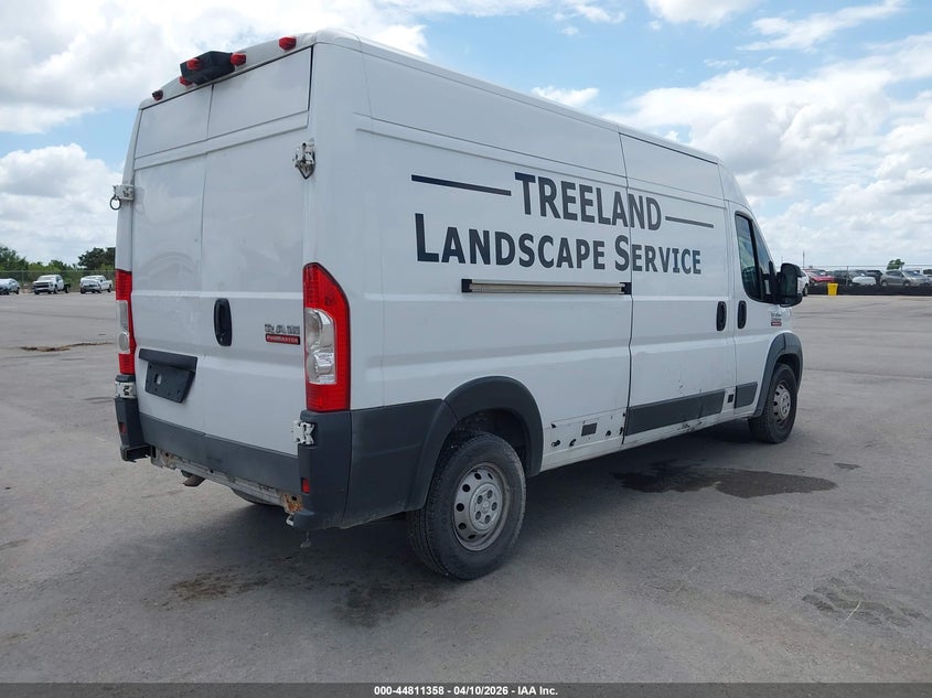 2017 Ram Promaster city VIN 3C6TRVDG8HE544151 IAAI salvage auction — LEFT SIDE, Original (Texas), sold $1,900 on 2026-07-09 (photo 4)