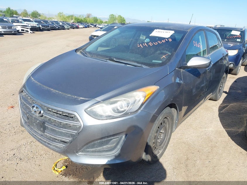 2016 Hyundai Elantra VIN KMHD35LH4GU325773 IAAI salvage auction — MECHANICAL, Salvage (Texas), sold $425 on 2026-07-14 (photo 2)