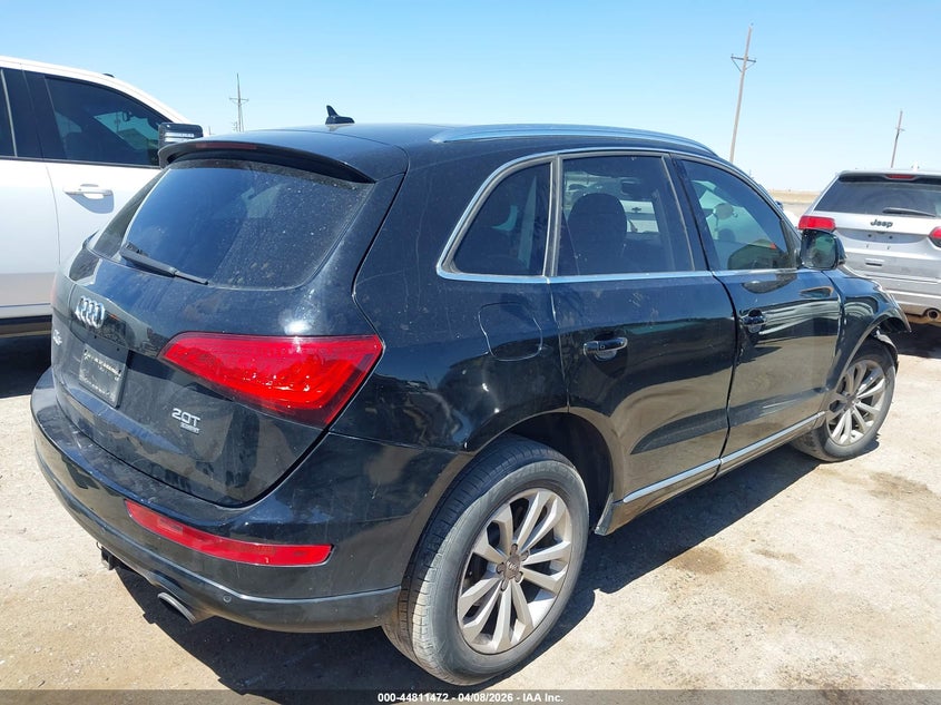 2014 Audi Q5 VIN WA1LFAFP1EA022266 IAAI salvage auction — FRONT END, Original (Texas), sold $425 on 2026-07-28 (photo 4)
