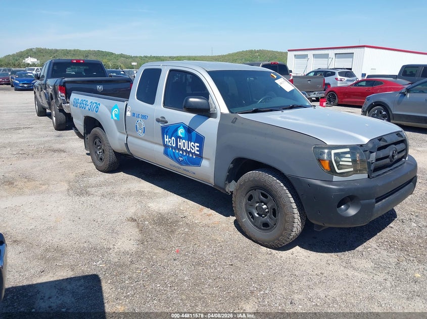 2010 Toyota Tacoma VIN 5TETX4CNXAZ728546 IAAI salvage auction — REAR END, Junk (Oklahoma), sold $3,750 on 2026-07-07 (photo 1)