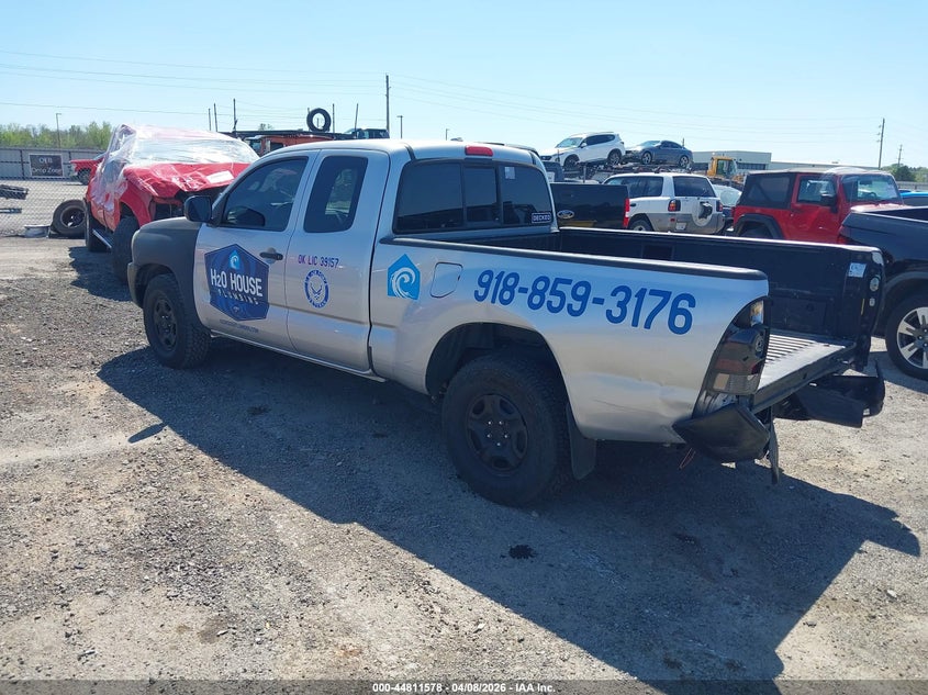 2010 Toyota Tacoma VIN 5TETX4CNXAZ728546 IAAI salvage auction — REAR END, Junk (Oklahoma), sold $3,750 on 2026-07-07 (photo 3)