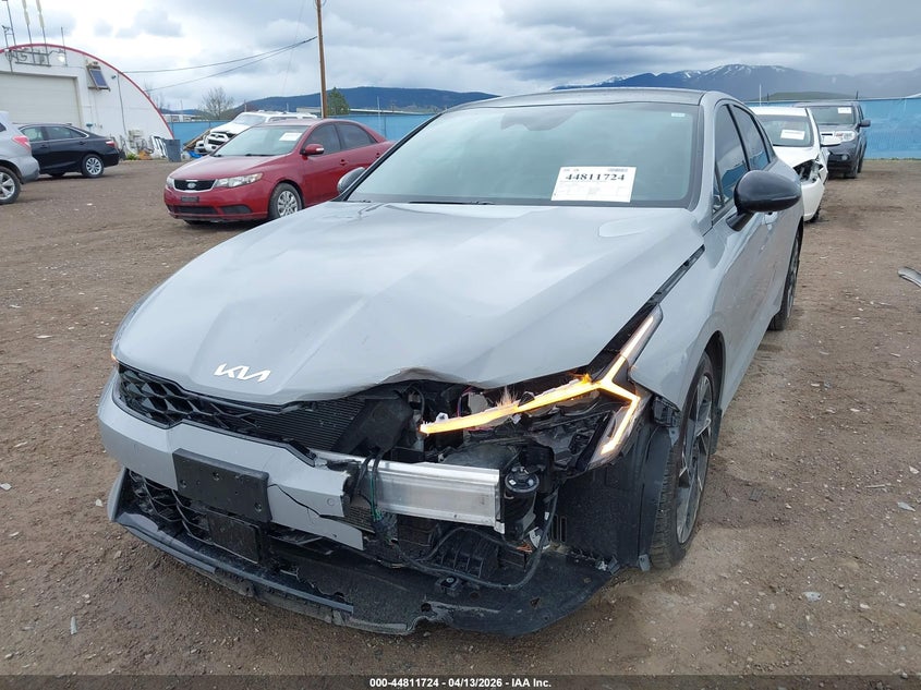 2025 Kia K5 VIN KNAG64J7XS5384937 IAAI salvage auction — LEFT FRONT, Salvage Title, sold $12,050 on 2026-07-15 (photo 6)
