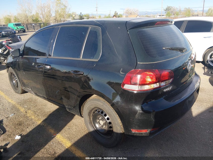 2013 Volkswagen Golf VIN WVWDB7AJ5DW100187 IAAI salvage auction — FRONT END, Salvage (Colorado), sold $125 on 2026-07-14 (photo 3)