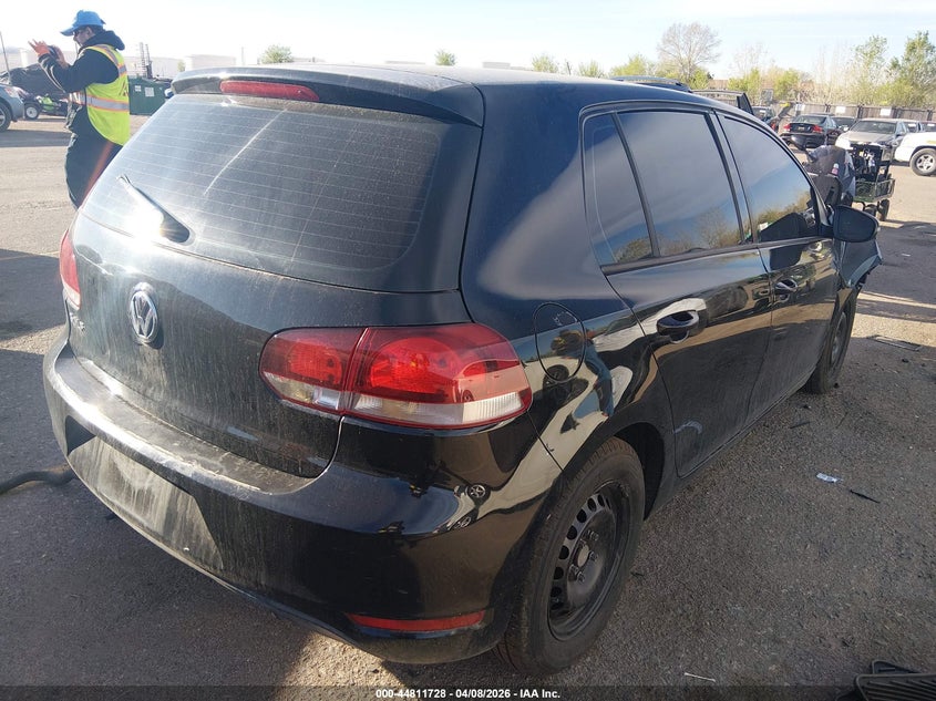 2013 Volkswagen Golf VIN WVWDB7AJ5DW100187 IAAI salvage auction — FRONT END, Salvage (Colorado), sold $125 on 2026-07-14 (photo 4)