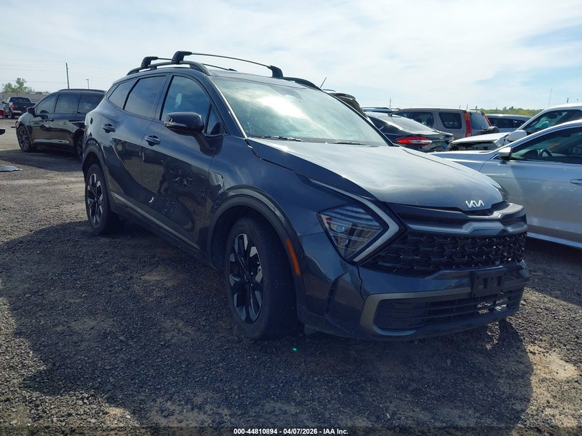 2024 Kia Sportage VIN 5XYK6CDF7RG147771 IAAI salvage auction — FRONT & REAR, Clear (Oklahoma), sold $5,625 on 2026-07-07 (photo 1)